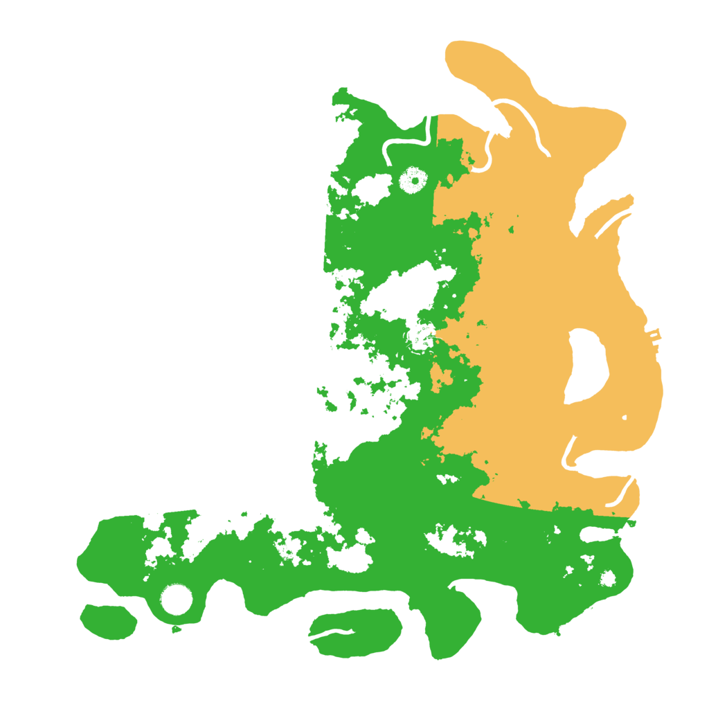 Biome Rust Map: Procedural Map, Size: 4000, Seed: 1030699181