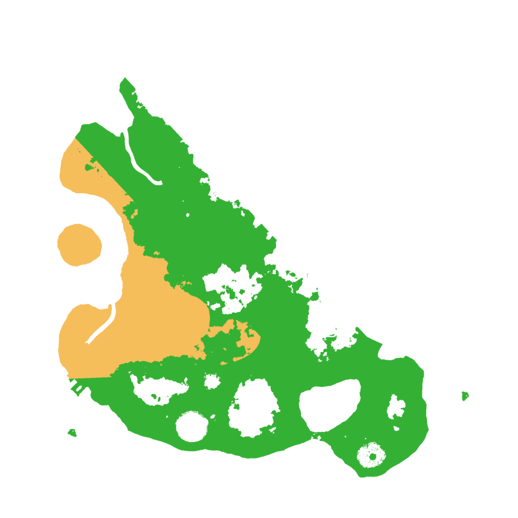 Biome Rust Map: Procedural Map, Size: 3000, Seed: 6830425