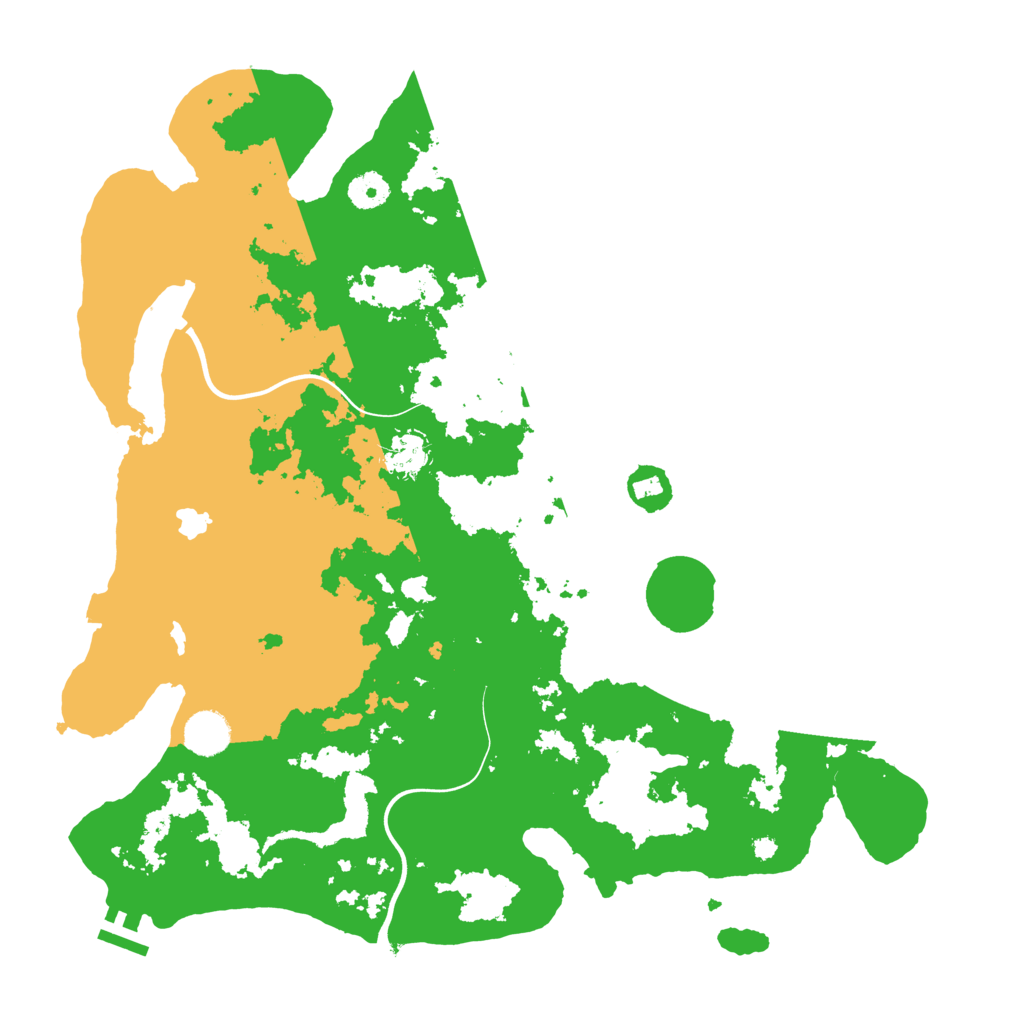 Biome Rust Map: Procedural Map, Size: 4000, Seed: 513042331