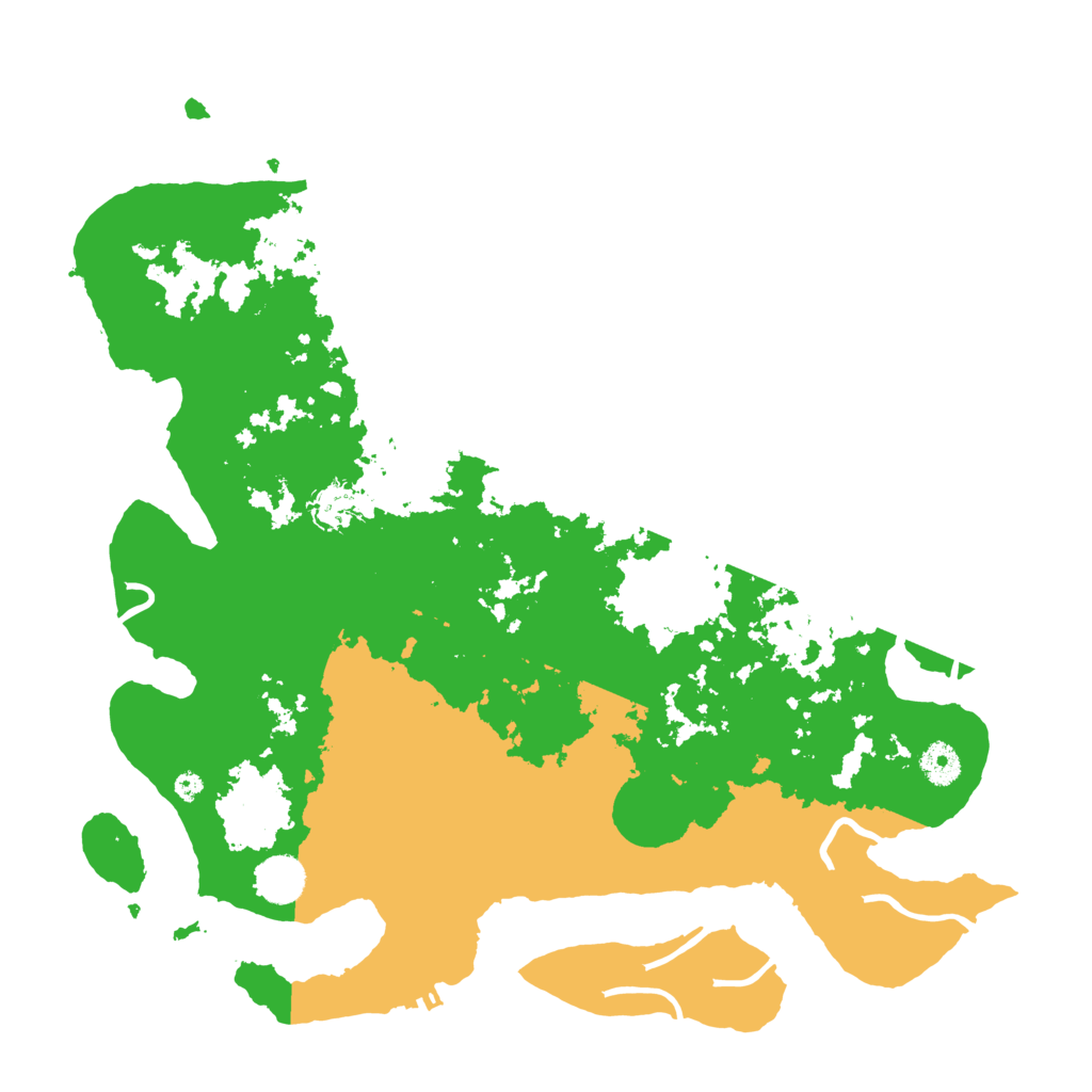Biome Rust Map: Procedural Map, Size: 4000, Seed: 104179343