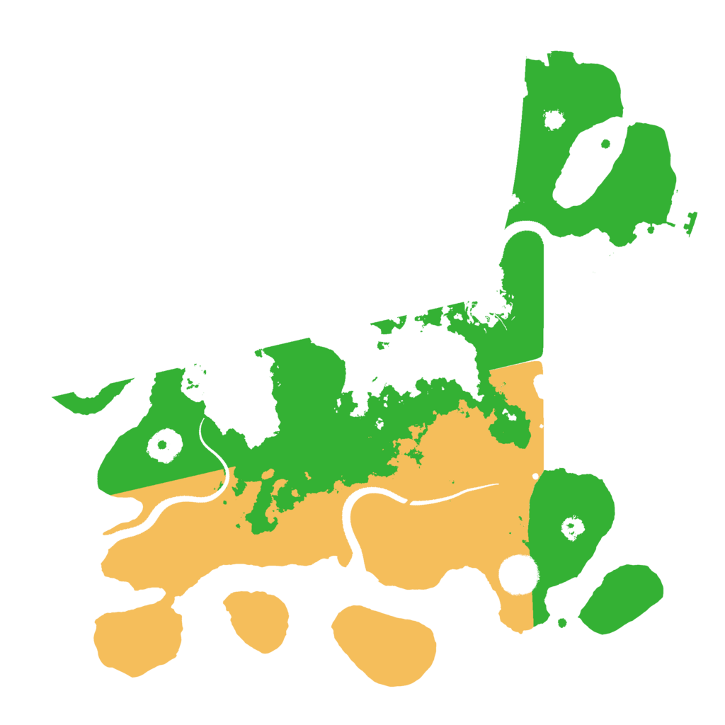 Biome Rust Map: Procedural Map, Size: 3250, Seed: 2143959434