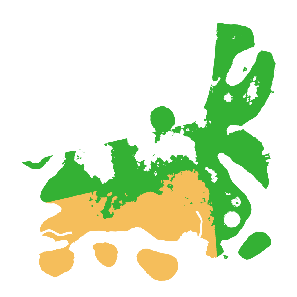 Biome Rust Map: Procedural Map, Size: 3250, Seed: 2143959434