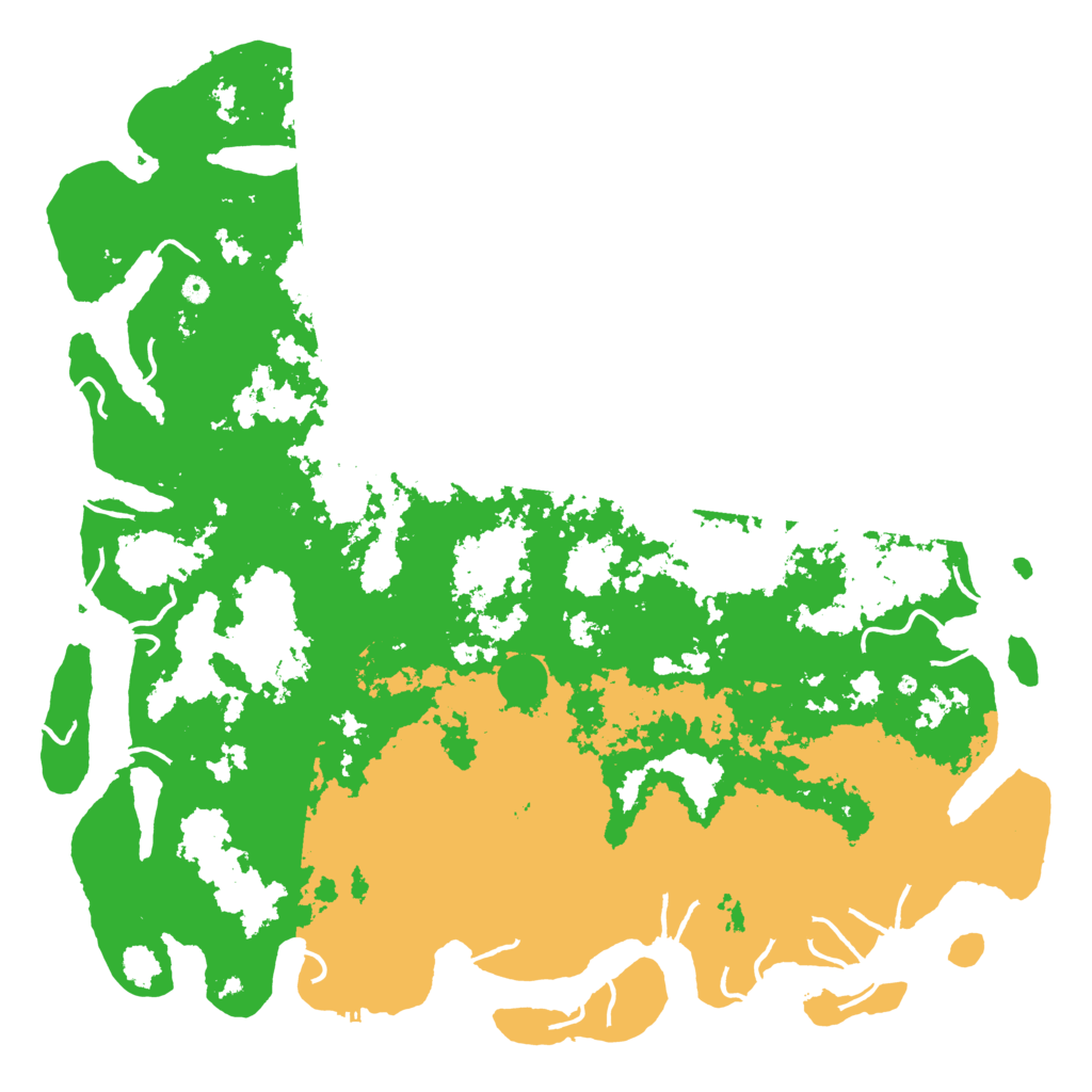 Biome Rust Map: Procedural Map, Size: 6000, Seed: 15082020