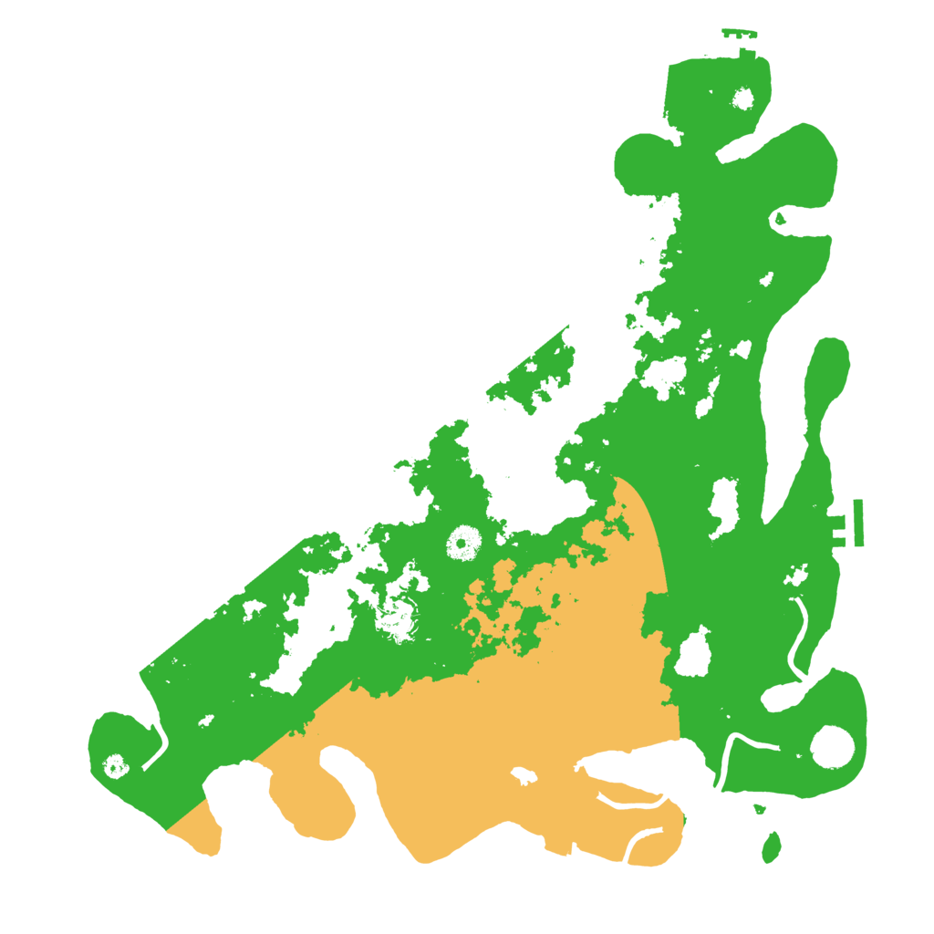 Biome Rust Map: Procedural Map, Size: 4000, Seed: 335956957