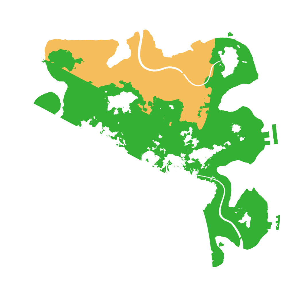 Biome Rust Map: Procedural Map, Size: 3000, Seed: 1148256033