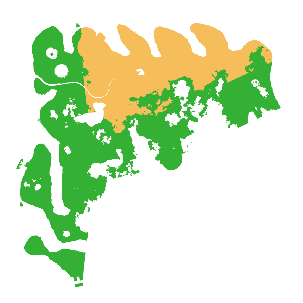 Biome Rust Map: Procedural Map, Size: 4000, Seed: 1045493697