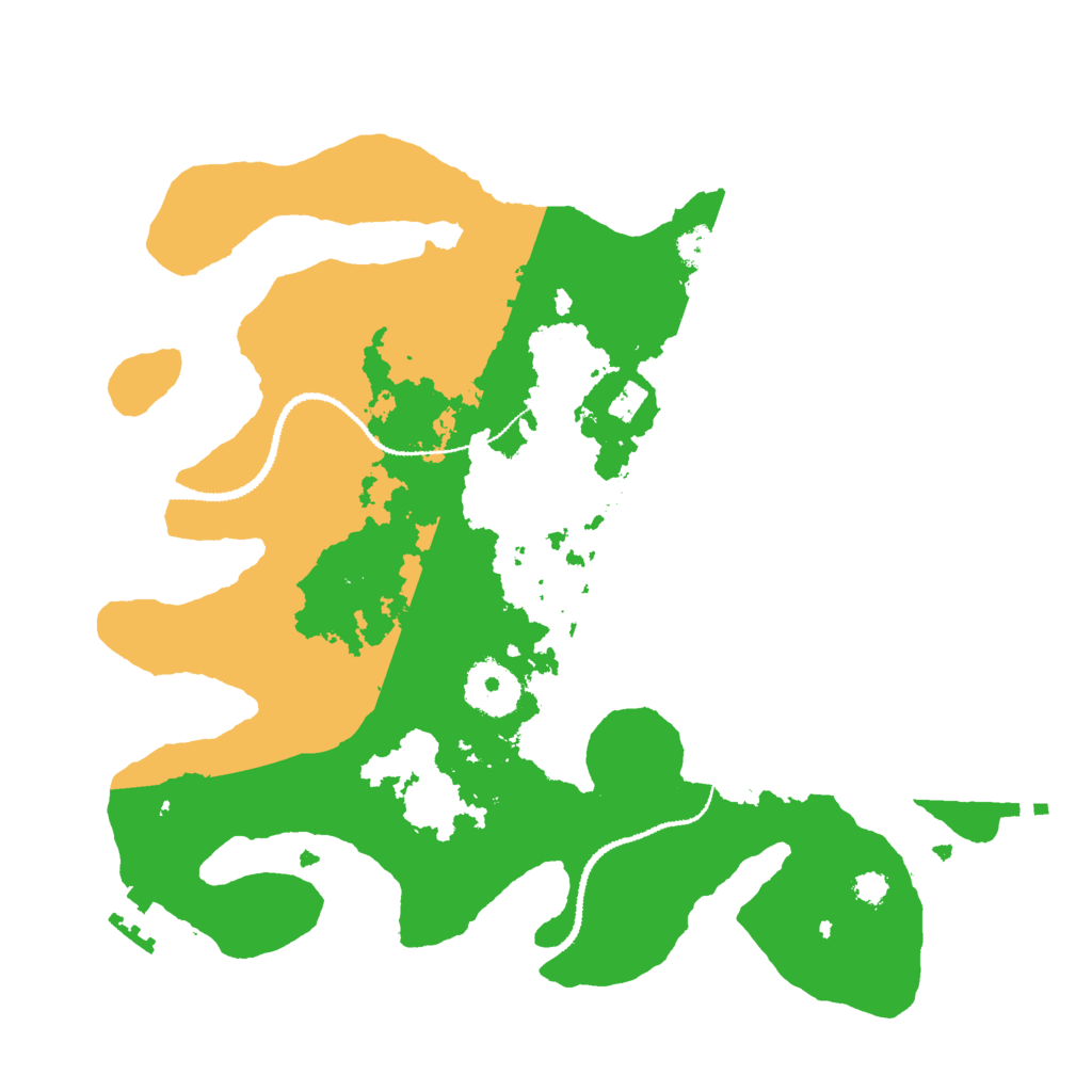 Biome Rust Map: Procedural Map, Size: 3000, Seed: 13913