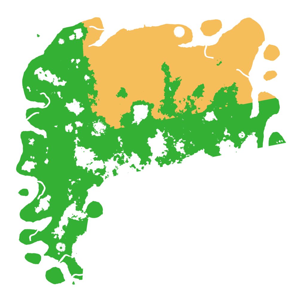 Biome Rust Map: Procedural Map, Size: 5000, Seed: 1184435811