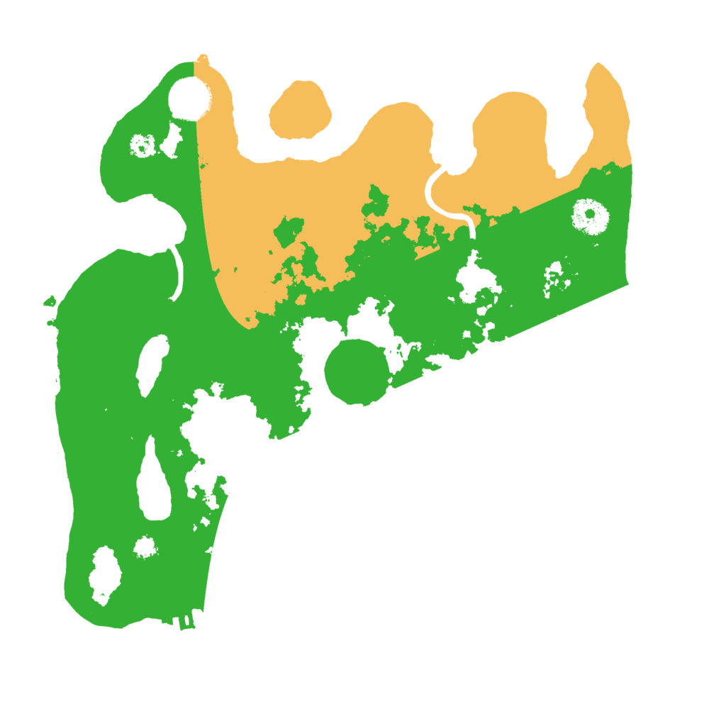 Biome Rust Map: Procedural Map, Size: 3000, Seed: 1191886732