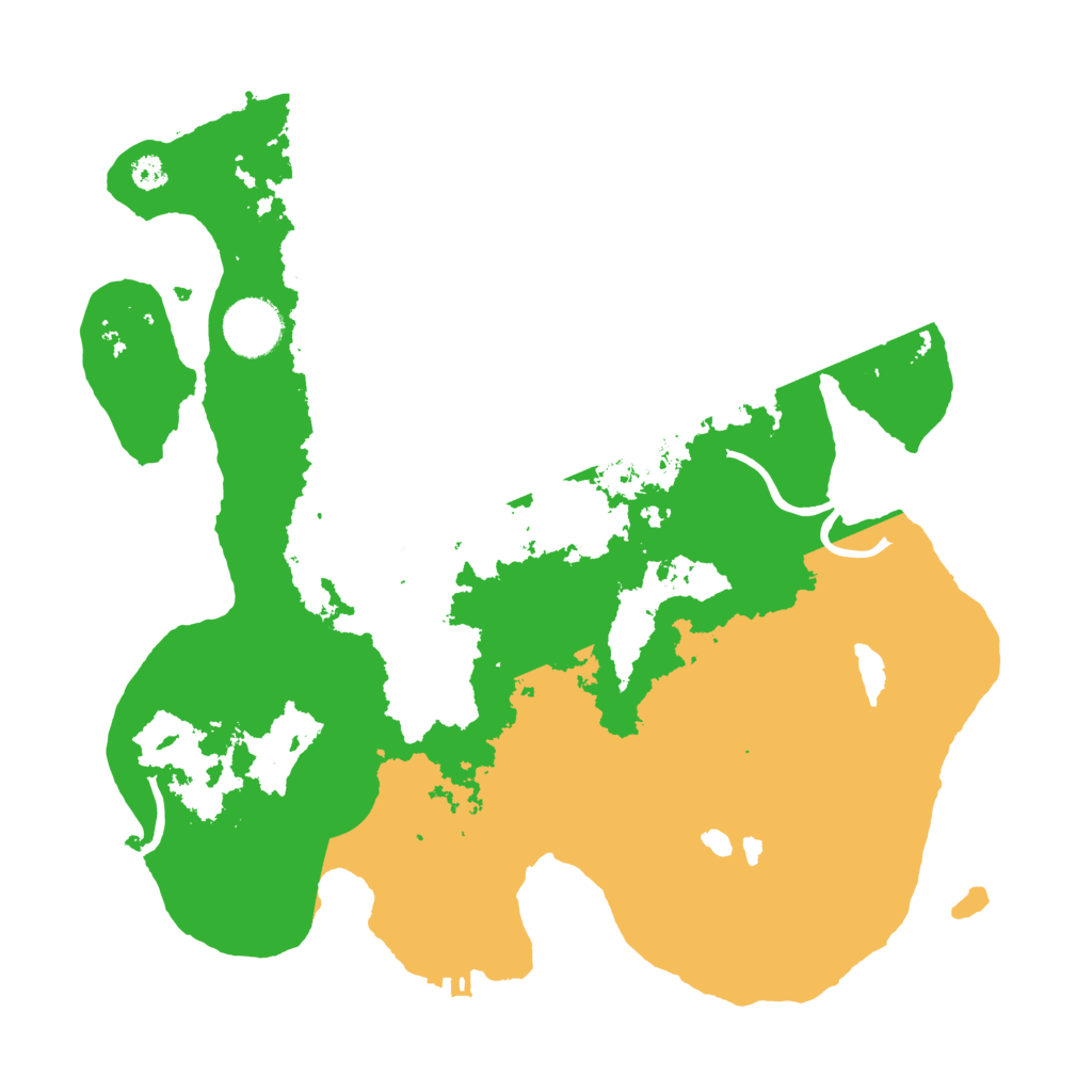 Biome Rust Map: Procedural Map, Size: 3250, Seed: 1556622258