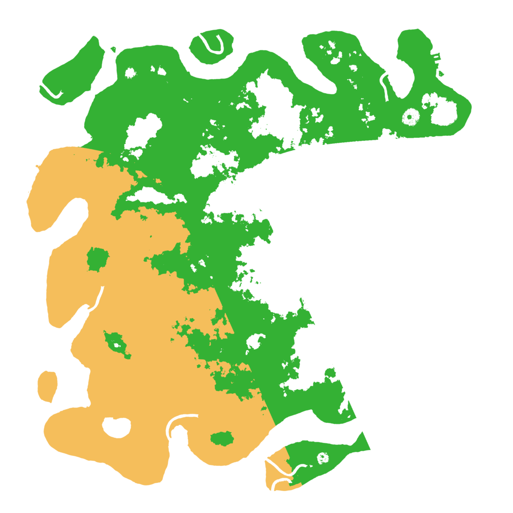 Biome Rust Map: Procedural Map, Size: 4500, Seed: 1793361002