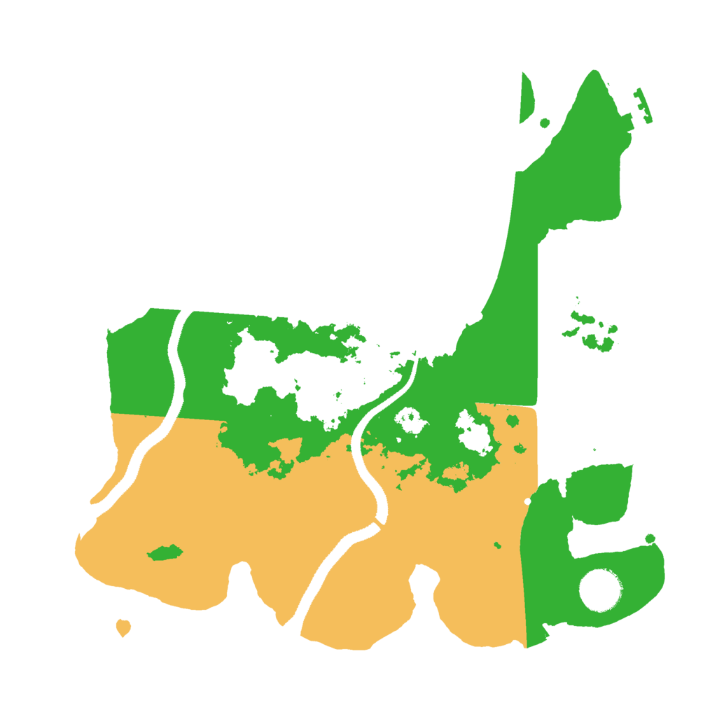 Biome Rust Map: Procedural Map, Size: 3000, Seed: 1859082355