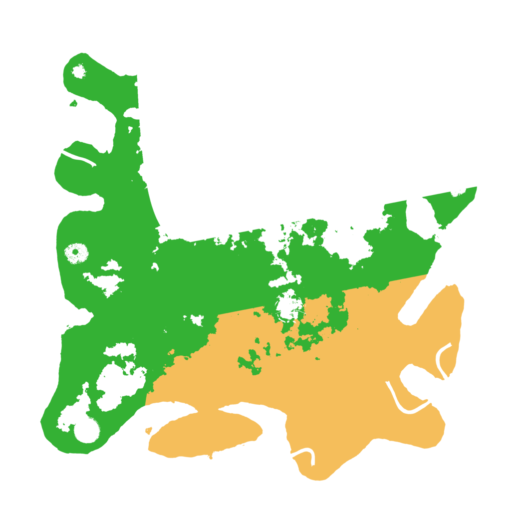 Biome Rust Map: Procedural Map, Size: 3500, Seed: 449904069