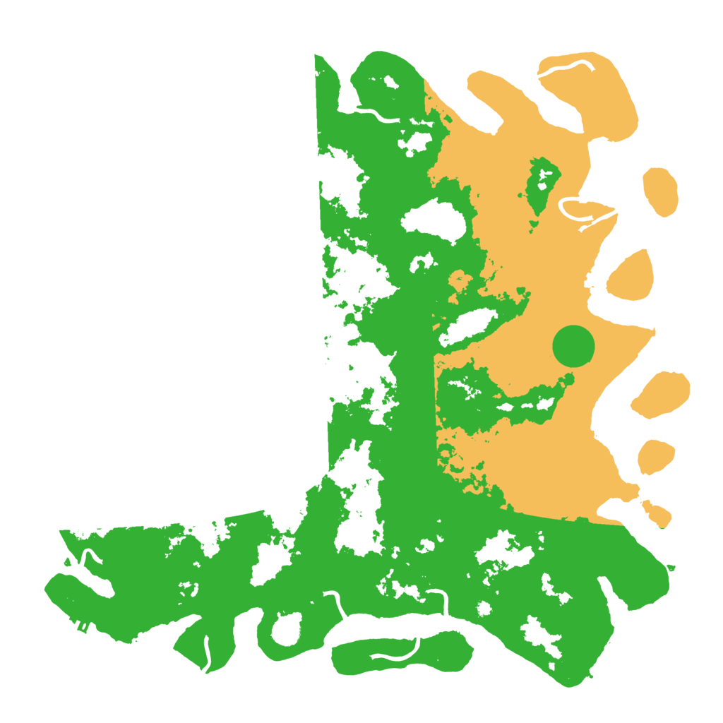Biome Rust Map: Procedural Map, Size: 4500, Seed: 1783