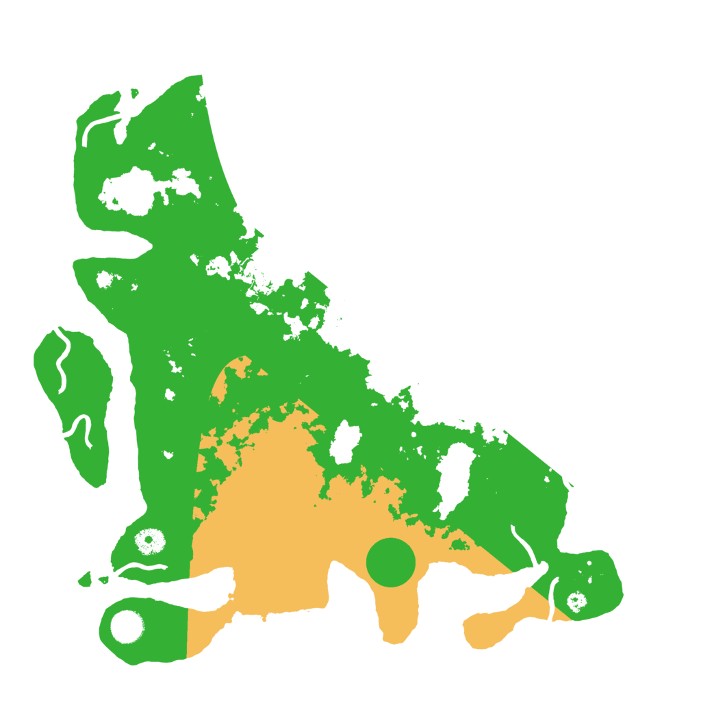 Biome Rust Map: Procedural Map, Size: 3750, Seed: 30482117