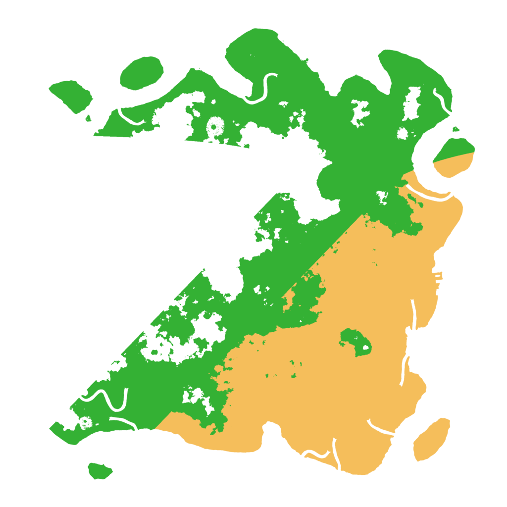 Biome Rust Map: Procedural Map, Size: 4000, Seed: 148314998