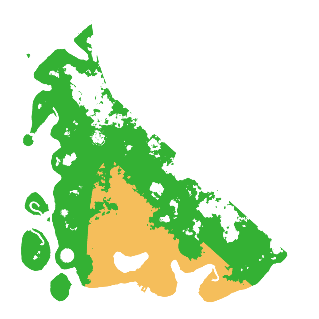 Biome Rust Map: Procedural Map, Size: 4000, Seed: 812439228