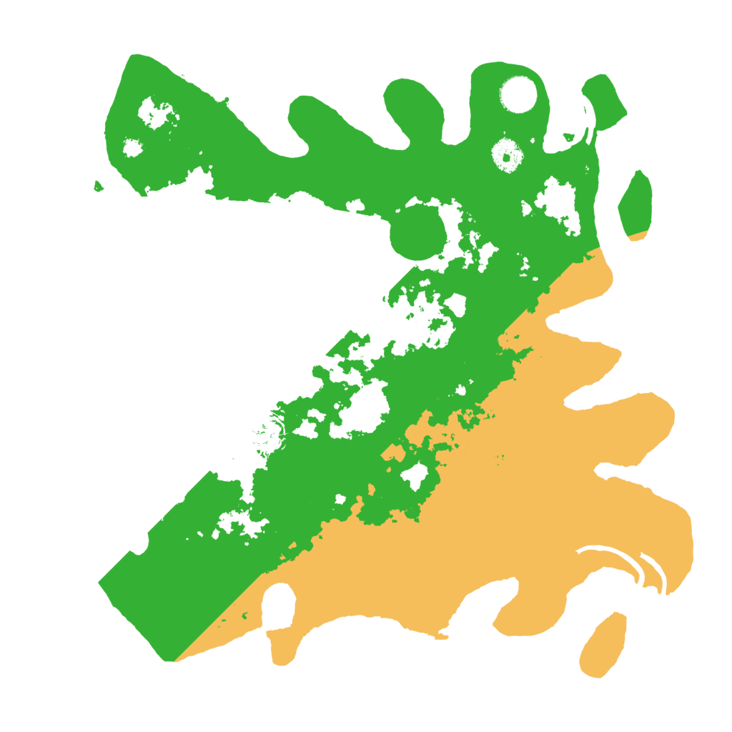 Biome Rust Map: Procedural Map, Size: 3500, Seed: 1377816058