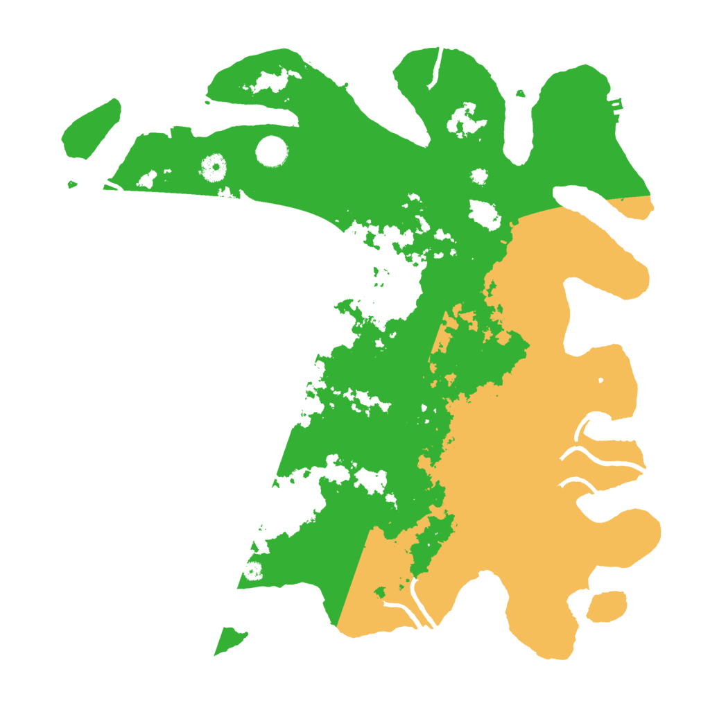 Biome Rust Map: Procedural Map, Size: 4000, Seed: 979676390