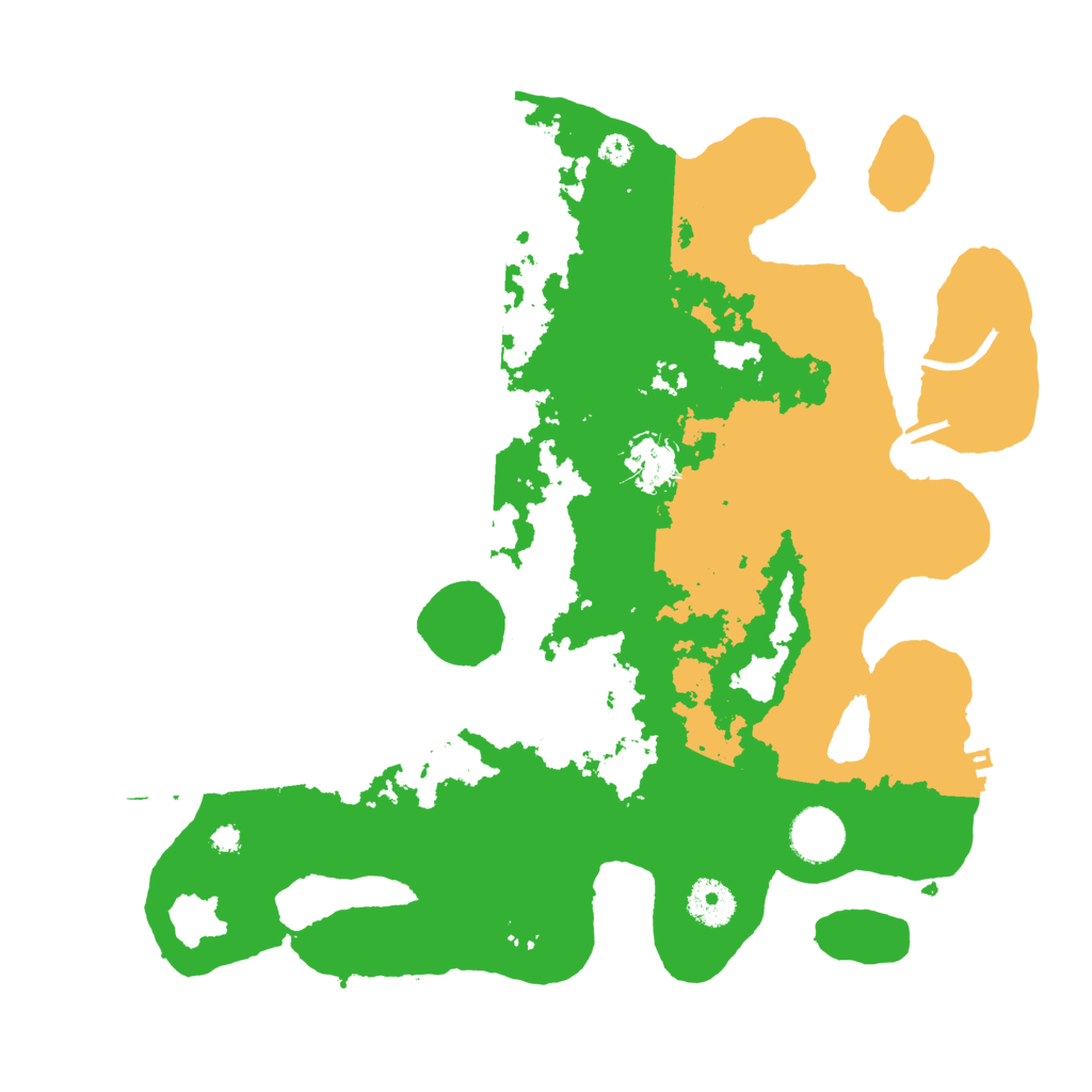 Biome Rust Map: Procedural Map, Size: 3500, Seed: 42691280