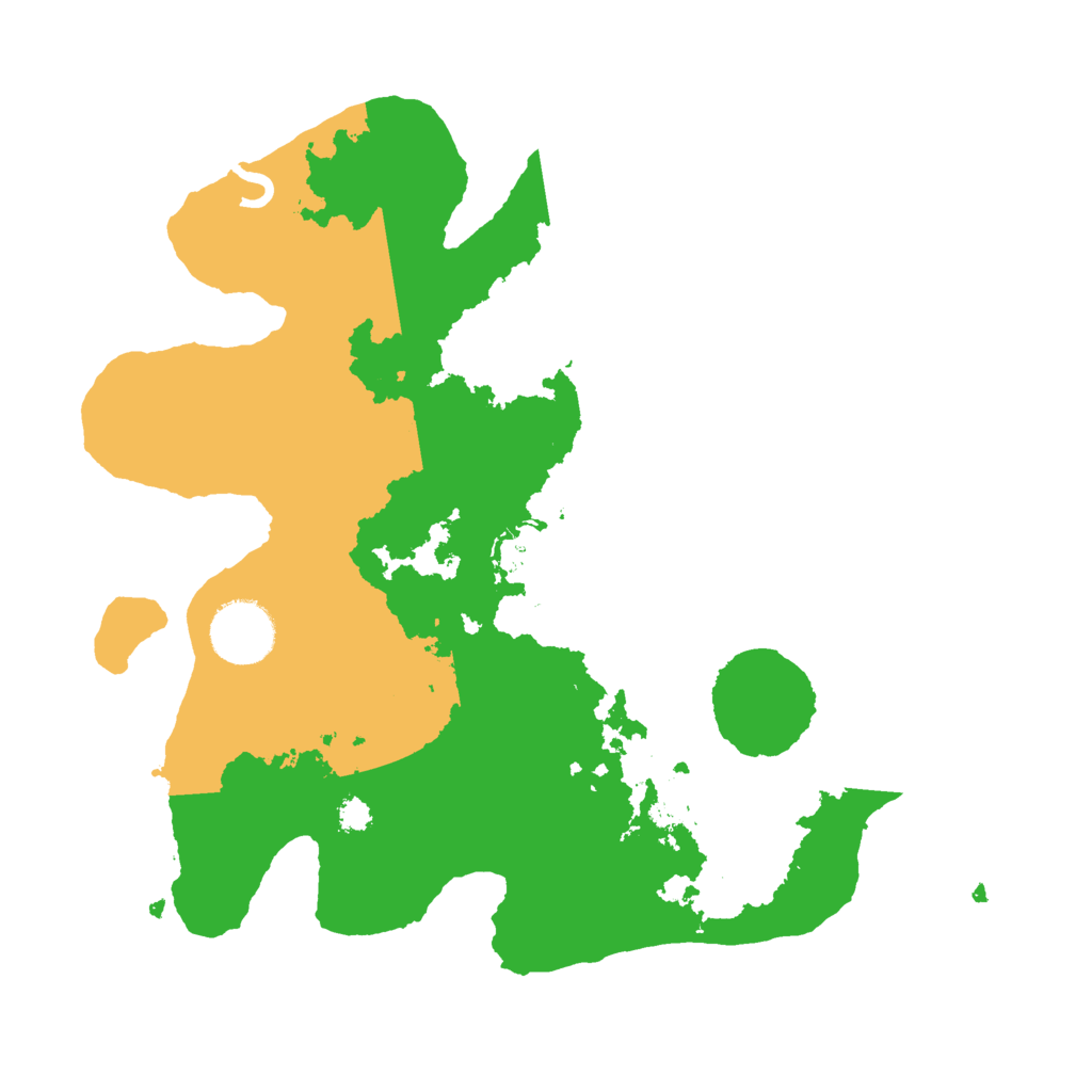 Biome Rust Map: Procedural Map, Size: 3000, Seed: 1393311473