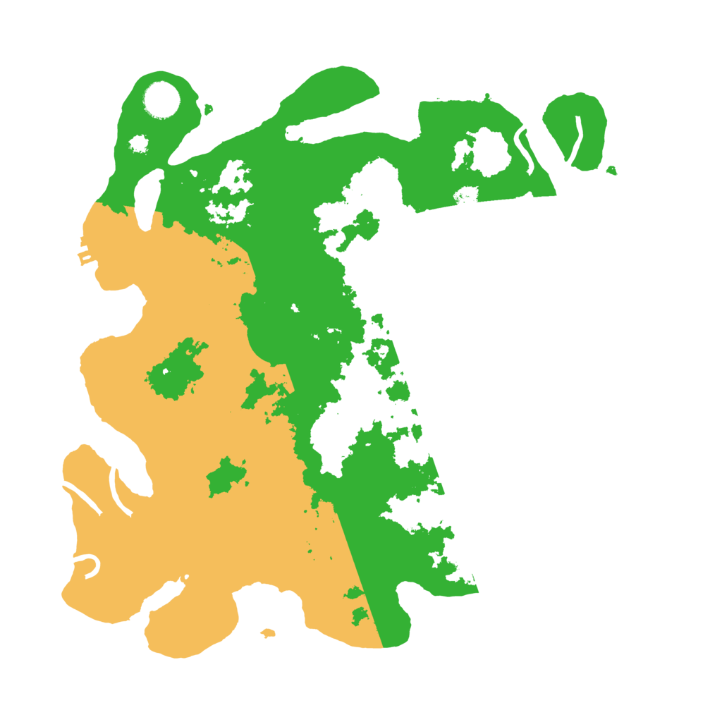 Biome Rust Map: Procedural Map, Size: 3500, Seed: 1589