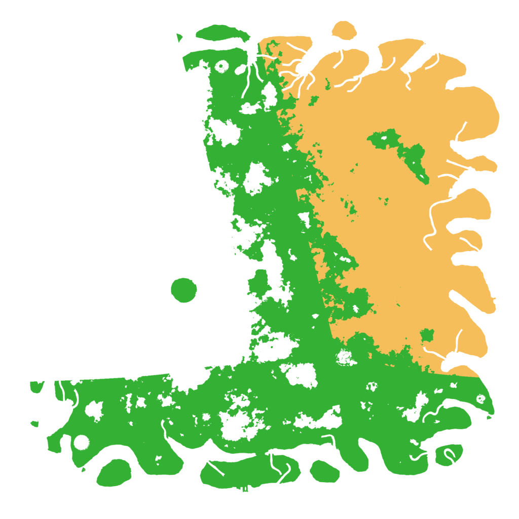 Biome Rust Map: Procedural Map, Size: 6000, Seed: 1828190433