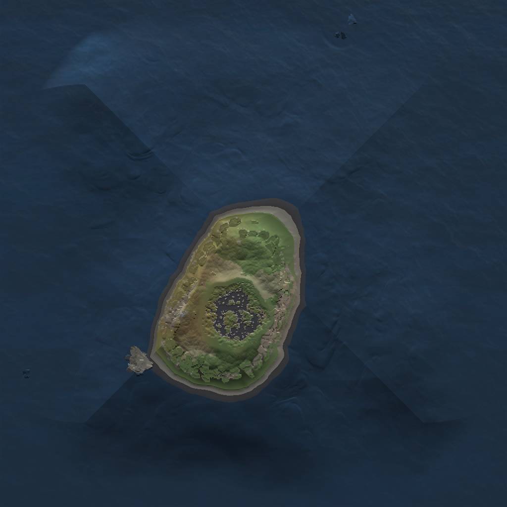 Rust Map: Procedural Map, Size: 1000, Seed: 971666, 3 Monuments