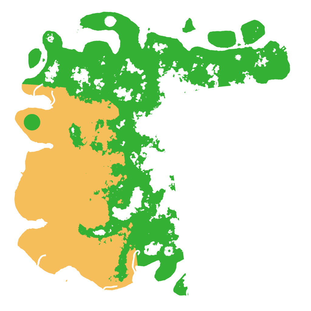 Biome Rust Map: Procedural Map, Size: 5000, Seed: 464782609