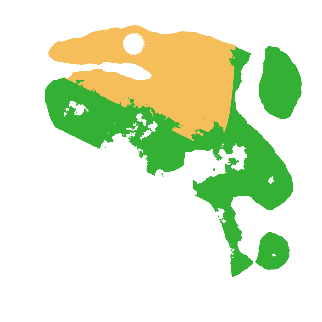 Biome Rust Map: Barren, Size: 2700, Seed: 19889570