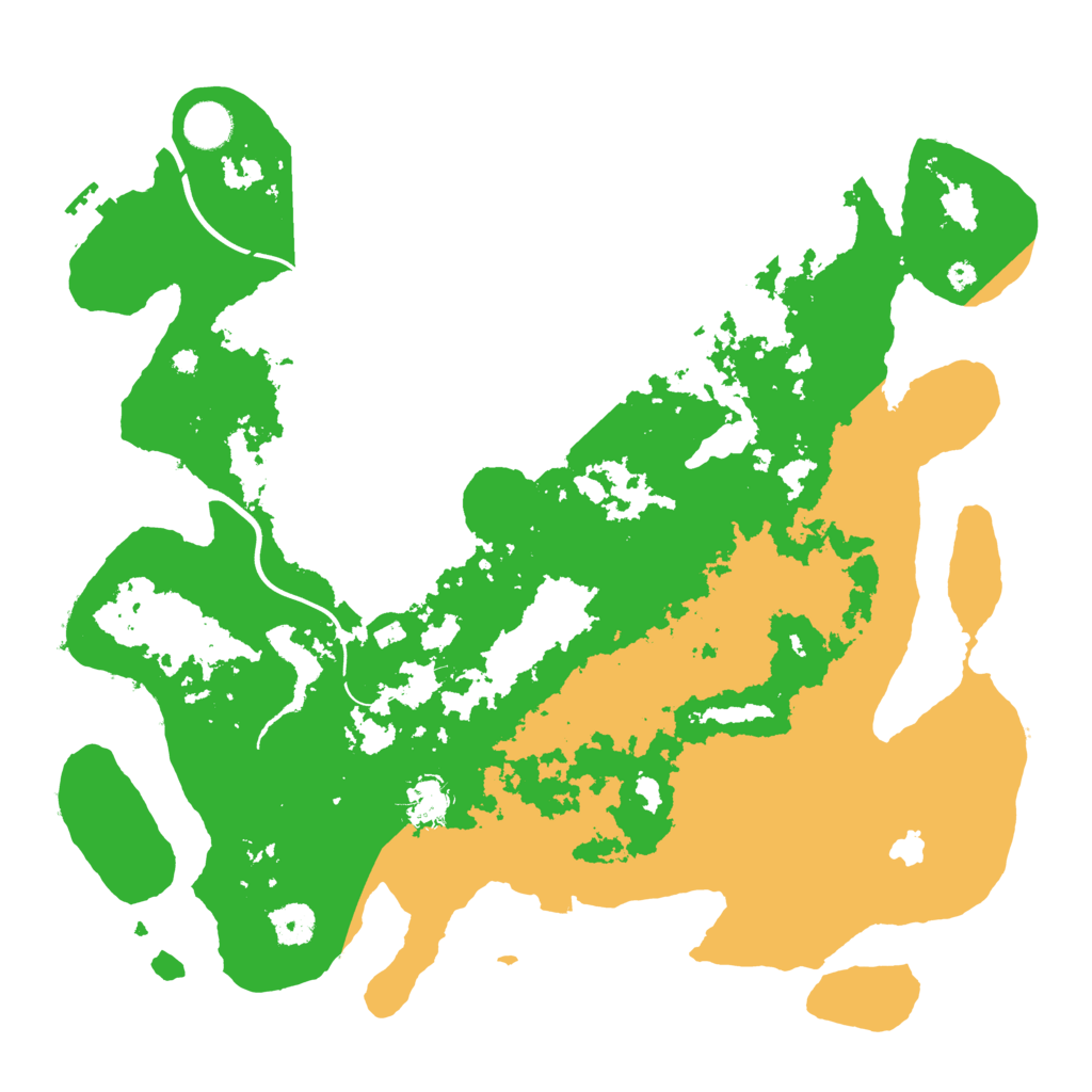 Biome Rust Map: Procedural Map, Size: 4000, Seed: 4473886