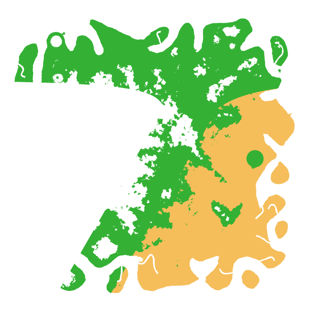 Biome Rust Map: Procedural Map, Size: 4800, Seed: 164098226