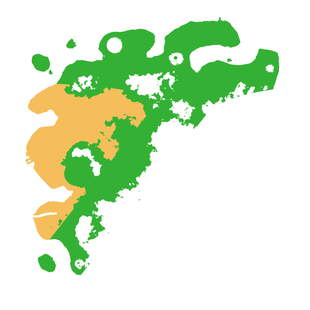 Biome Rust Map: Procedural Map, Size: 3500, Seed: 8669687