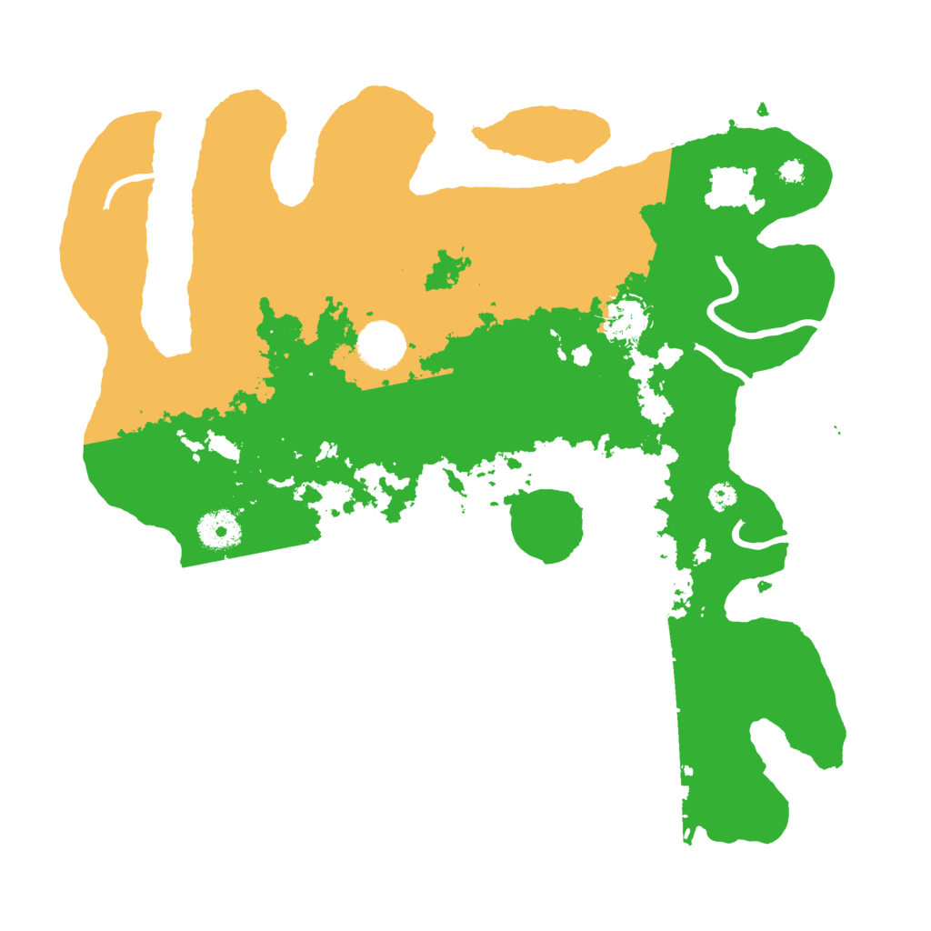 Biome Rust Map: Procedural Map, Size: 3500, Seed: 60436230