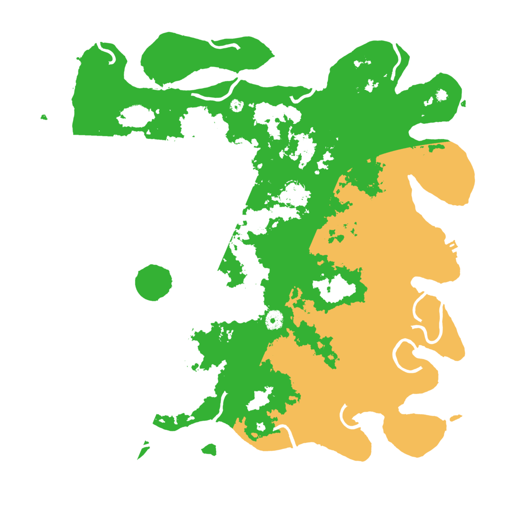 Biome Rust Map: Procedural Map, Size: 4000, Seed: 897412