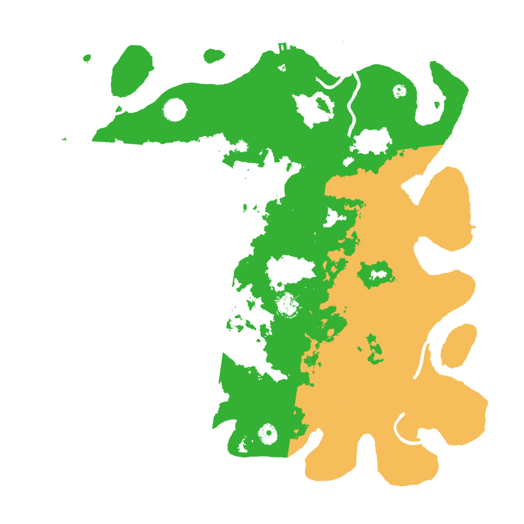 Biome Rust Map: Procedural Map, Size: 4000, Seed: 731