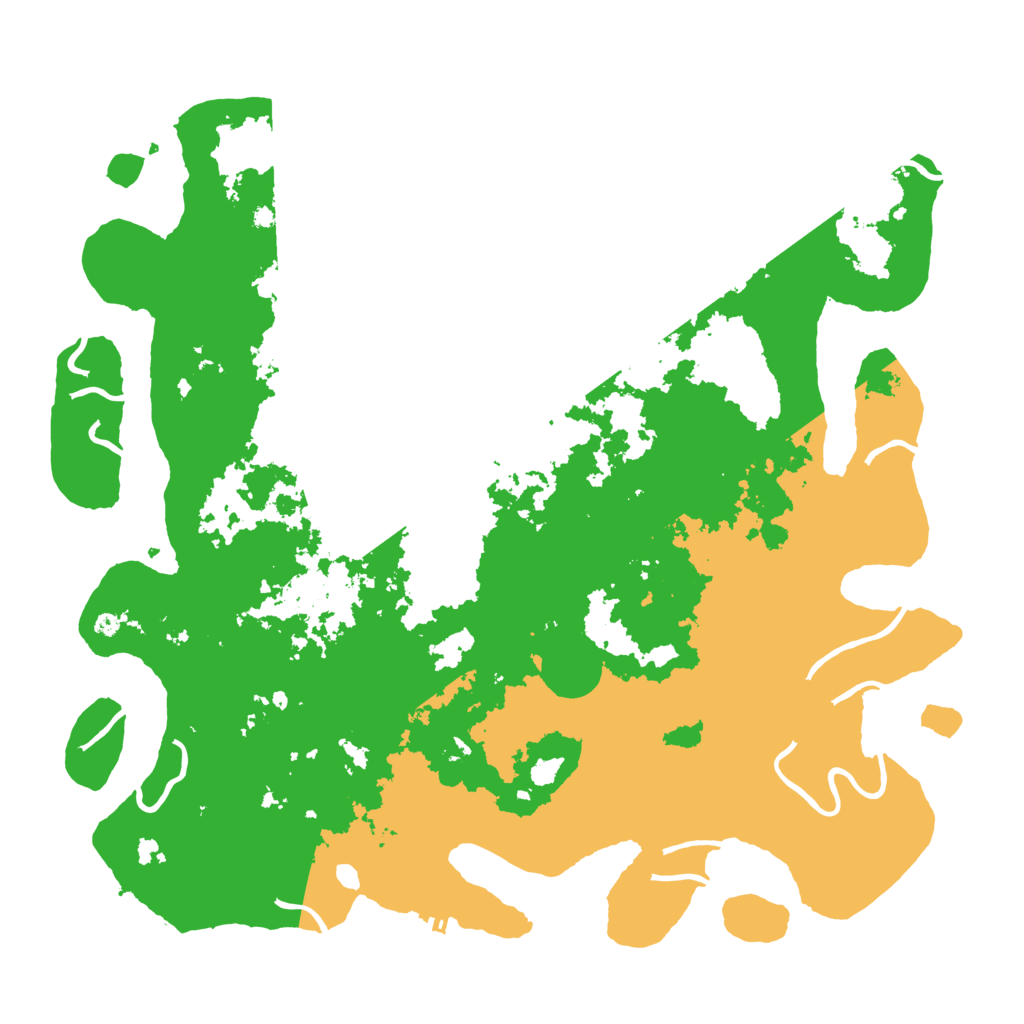 Biome Rust Map: Procedural Map, Size: 4500, Seed: 45675