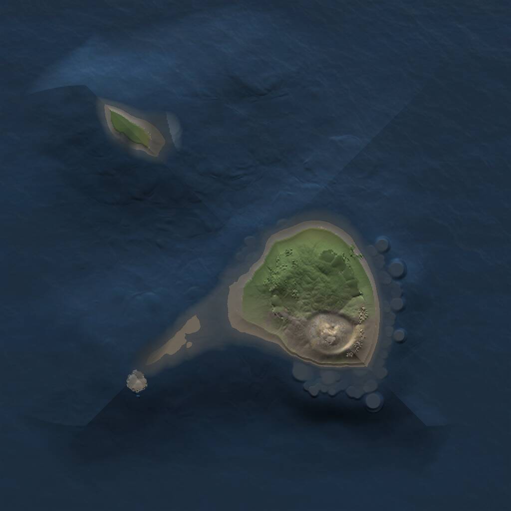 Rust Map: Procedural Map, Size: 1000, Seed: 863495, 1 Monuments