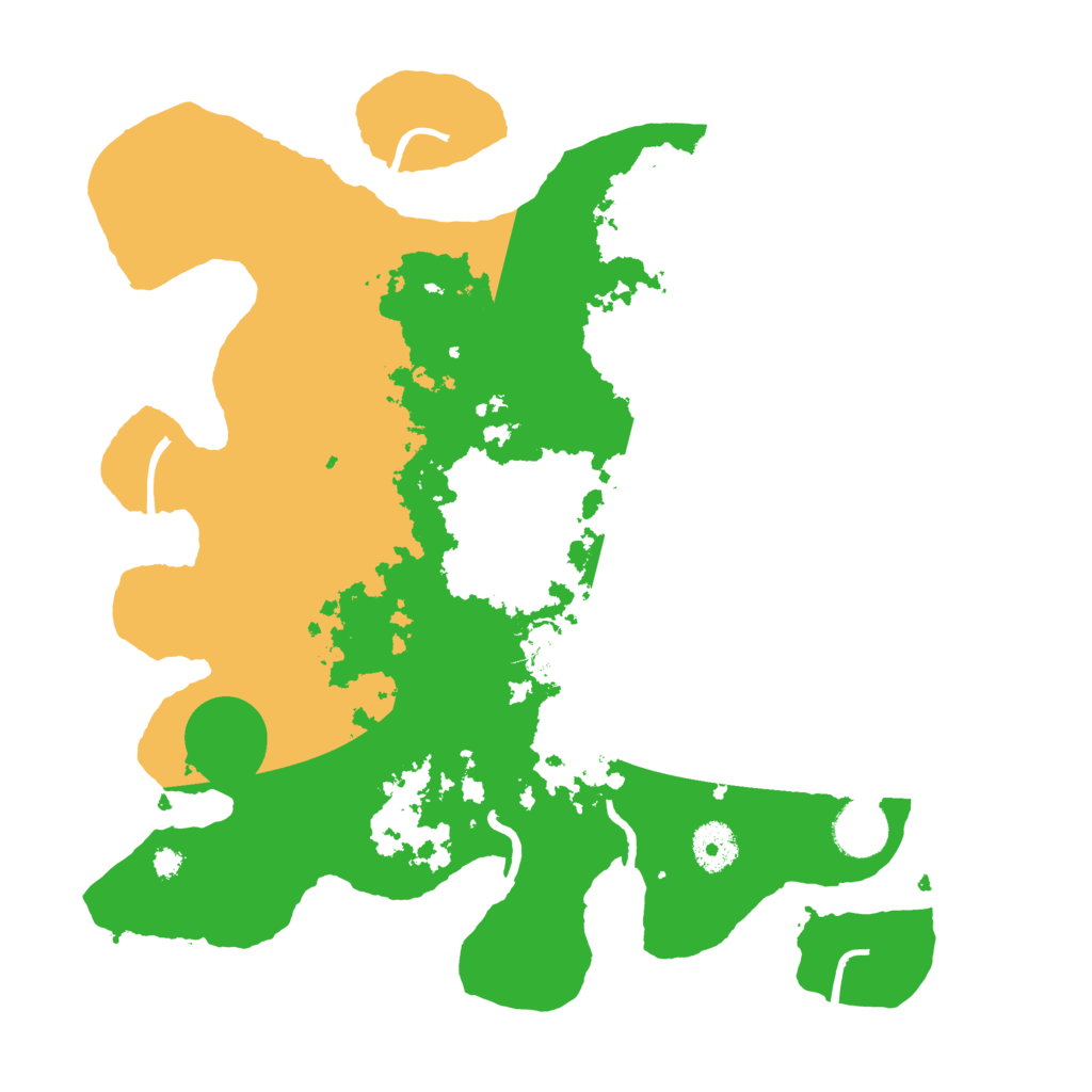 Biome Rust Map: Procedural Map, Size: 3500, Seed: 76670920