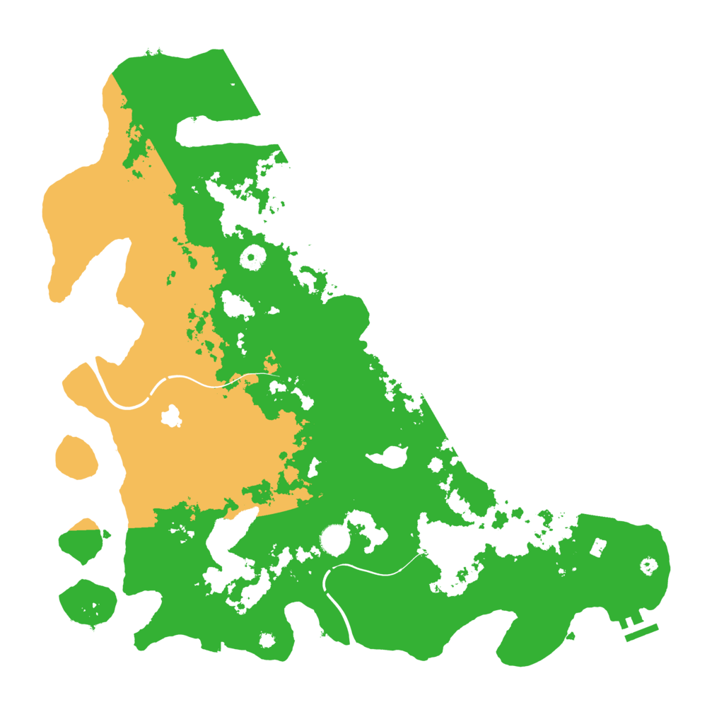 Biome Rust Map: Procedural Map, Size: 4250, Seed: 123