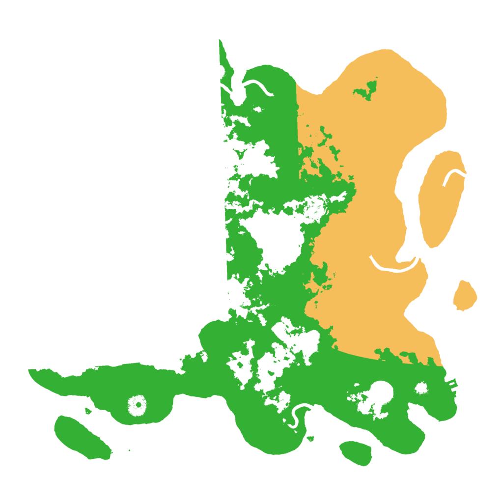 Biome Rust Map: Procedural Map, Size: 3750, Seed: 1496719032