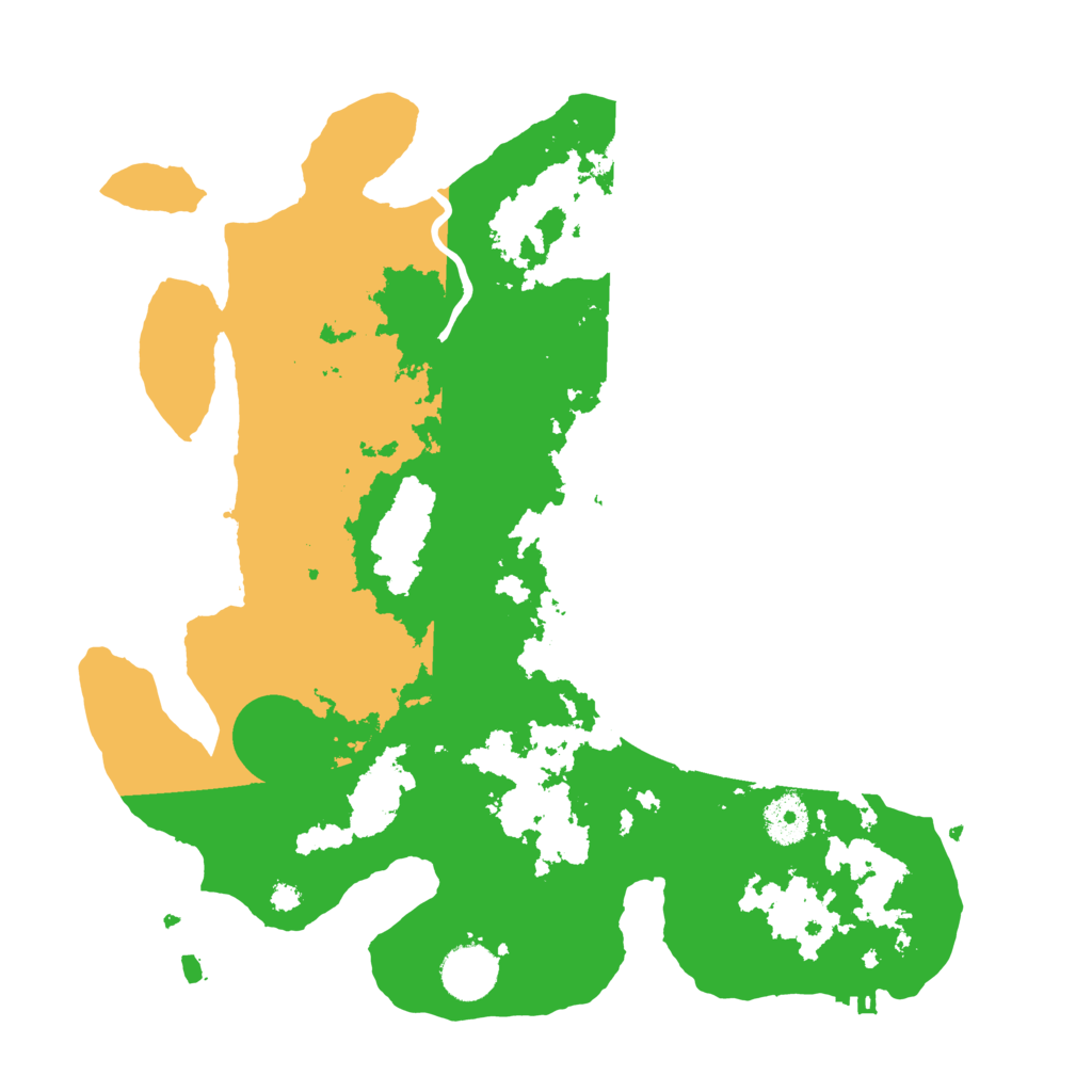 Biome Rust Map: Procedural Map, Size: 3500, Seed: 1462974800