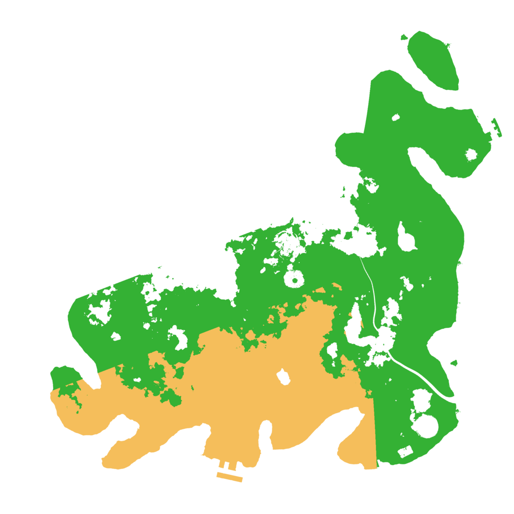 Biome Rust Map: Procedural Map, Size: 4000, Seed: 442076047
