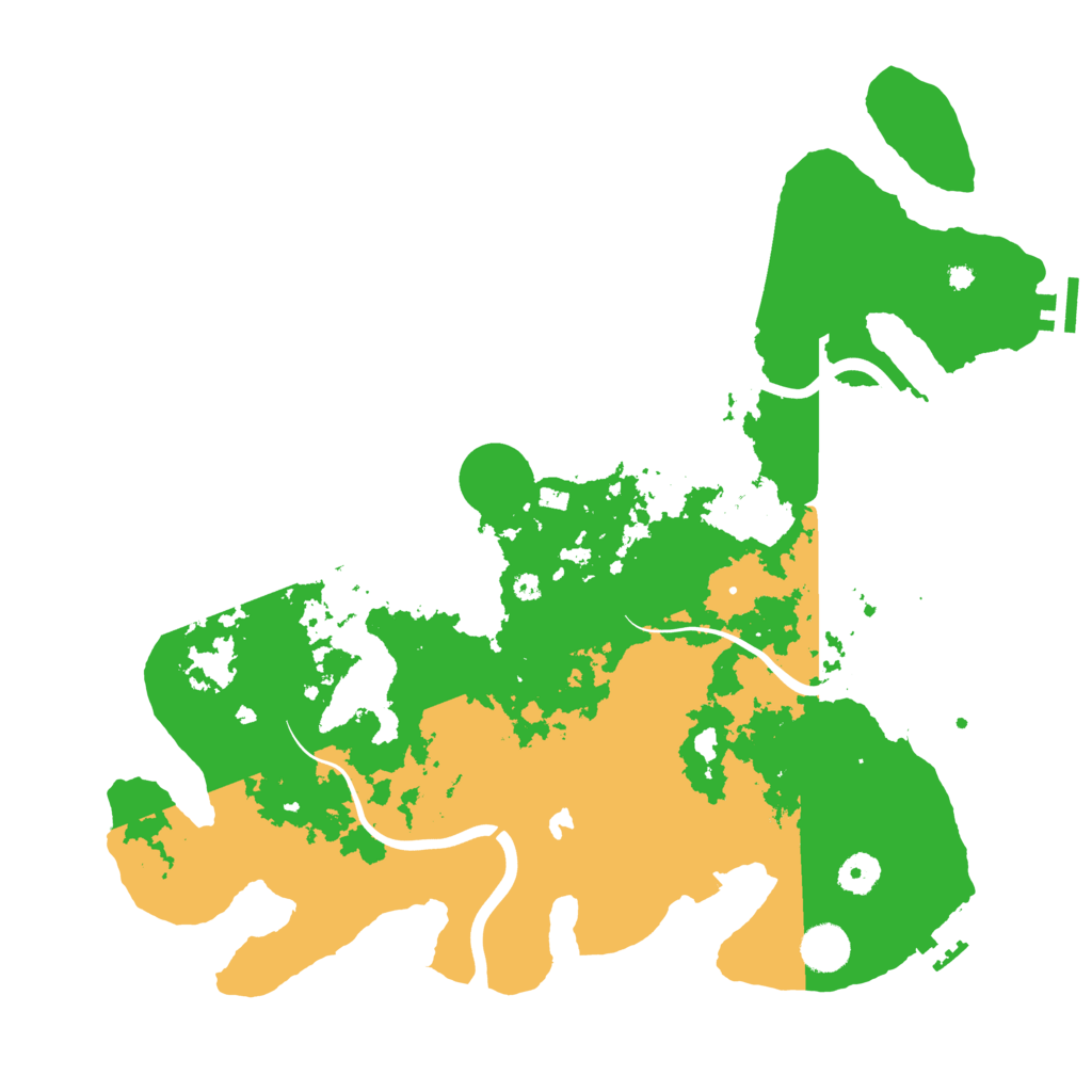 Biome Rust Map: Procedural Map, Size: 4000, Seed: 442076047