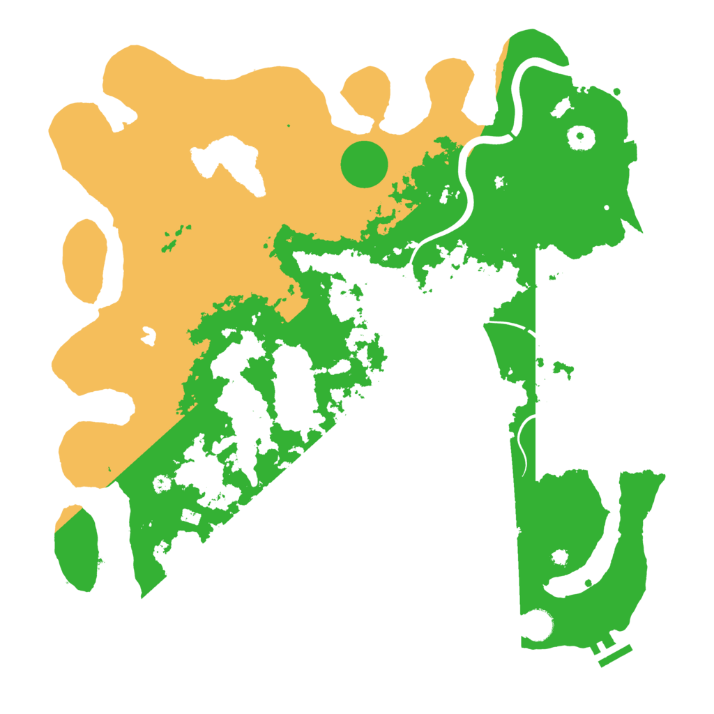Biome Rust Map: Procedural Map, Size: 4000, Seed: 89016