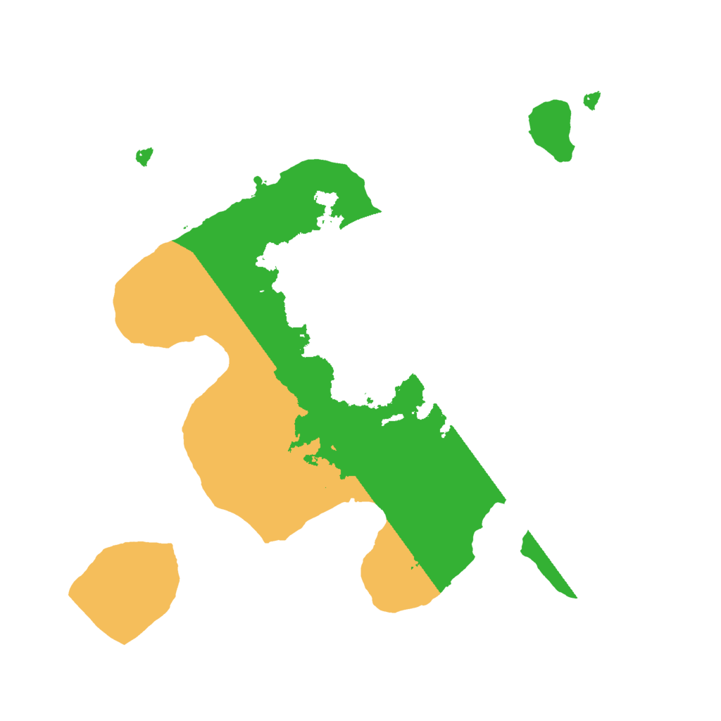 Biome Rust Map: Procedural Map, Size: 2000, Seed: 356146721