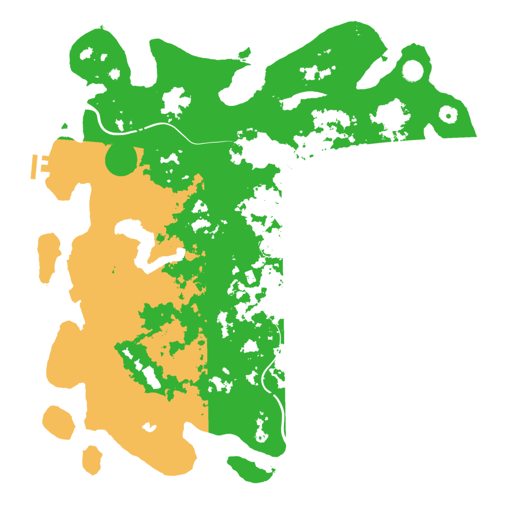Biome Rust Map: Procedural Map, Size: 4250, Seed: 29003757