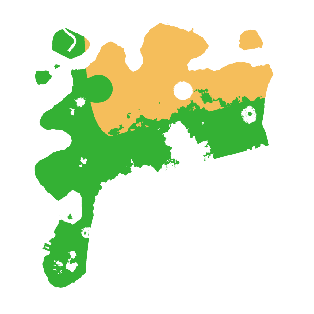 Biome Rust Map: Procedural Map, Size: 3000, Seed: 1623275