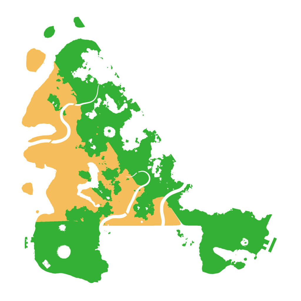 Biome Rust Map: Procedural Map, Size: 4000, Seed: 1363707699