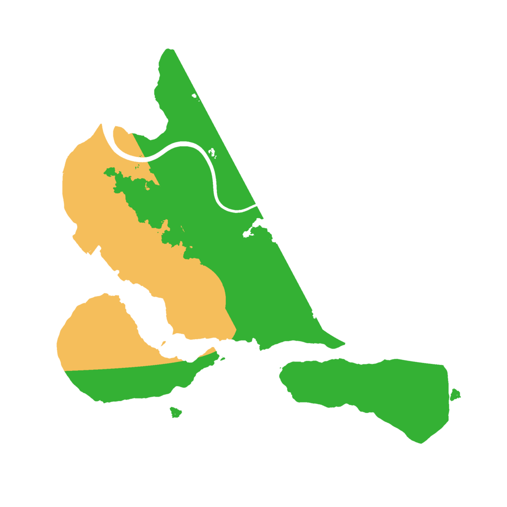 Biome Rust Map: Procedural Map, Size: 2250, Seed: 32849802